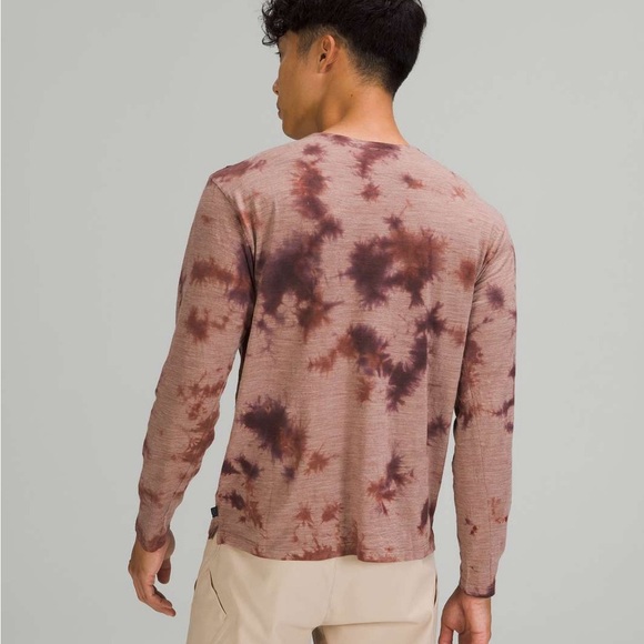 Lululemon lab Wool-Blend Tie Dye Long Sleeve Shirt - Picture 2 of 5